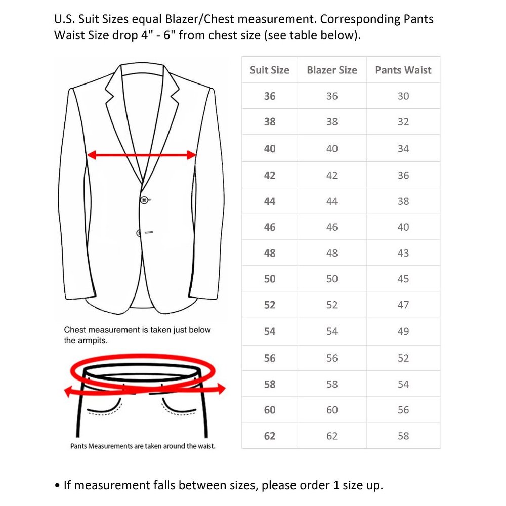 2pc. Men's Regular Fit Single Breasted Suit-Navy - Picture 4 of 4